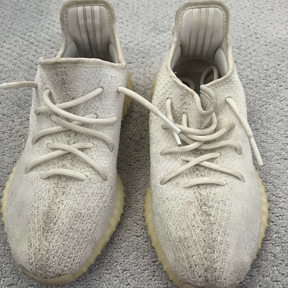 White Yeezys